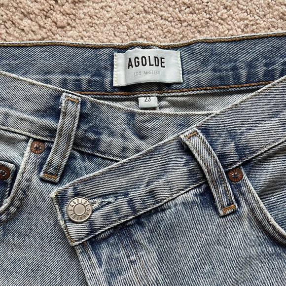 Agolde Criss Cross Shorts - Picture 3 of 4